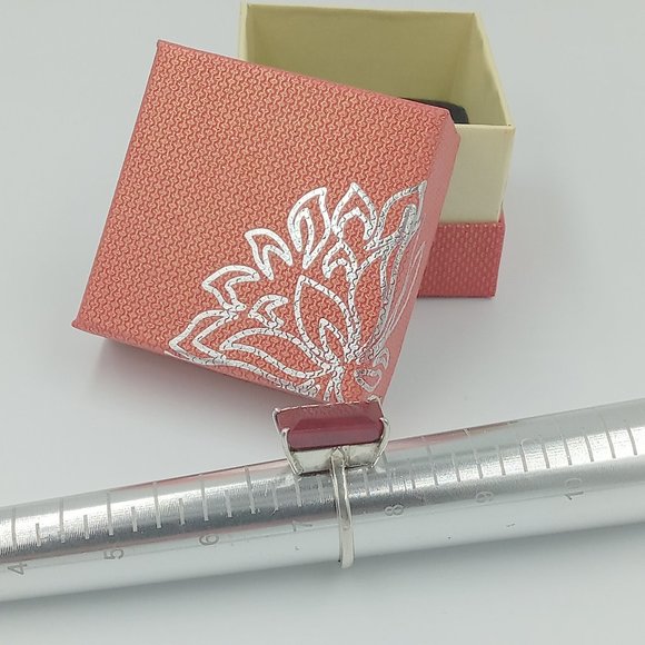 Vintage Sterling Silver Niassa Ruby - Picture 12 of 12